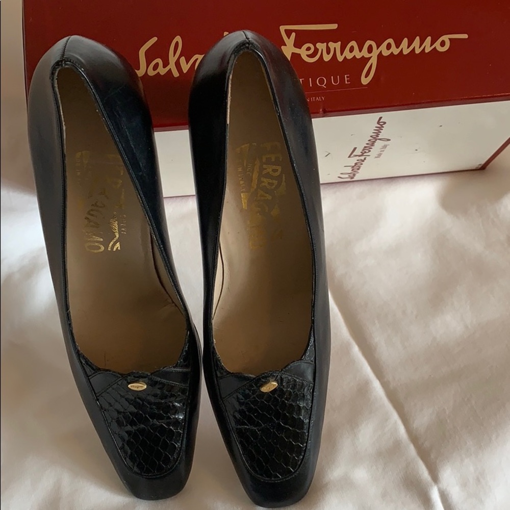 Salvatore Ferragamo women’s high heel pumps